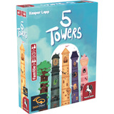 Pegasus Deep Print Games: 5 Towers, Kortspil 