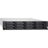 QNAP TS-H1886XU-RP-R2 NAS Stativ (3U) Ethernet LAN Sort, Grå D-1622 NAS, Stativ (3U), Intel® Xeon® D, D-1622, Sort, Grå