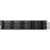 QNAP TS-H1886XU-RP-R2 NAS Stativ (3U) Ethernet LAN Sort, Grå D-1622 NAS, Stativ (3U), Intel® Xeon® D, D-1622, Sort, Grå