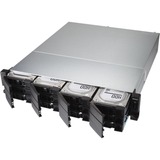 QNAP TS-H1886XU-RP-R2 NAS Stativ (3U) Ethernet LAN Sort, Grå D-1622 NAS, Stativ (3U), Intel® Xeon® D, D-1622, Sort, Grå