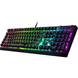Razer Blackwidow V4 X, Gaming-tastatur Sort, DE-layout, Razer certificeret mekaniske grønne Switcher
