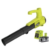 Ryobi ONE+ Akku-Laubblæser RY18BLA-140, 18Volt, Løvblæser Grøn/Sort