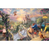 Schmidt Spiele Thomas Kinkade Studios: Disney Dreams Collection - Skønheden og Udyret, Puslespil 