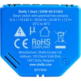 Shelly 1 Gen4, Relay Blå