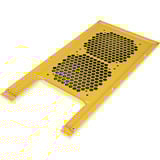 Thermaltake CA-1Z9-00SMWN-00, Towerkabinet Gul