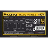 Xilence Performance X ATX 3.0 80+ GOLD 750W, PC strømforsyning Sort