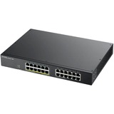 Zyxel GS1900-24EP Administreret L2 Gigabit Ethernet (10/100/1000) Strøm over Ethernet (PoE) Sort, Switch Administreret, L2, Gigabit Ethernet (10/100/1000), Fuld duplex, Strøm over Ethernet (PoE), Stativ-montering