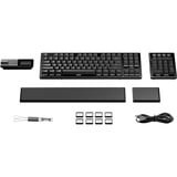 be quiet! Dark Mount Silent Linear UK ISO tastatur Spil USB QWERTY UK engelsk Sort, Gaming-tastatur Sort, Layout i Storbritannien, be quiet! Silent Linear, Ledningsført, USB, Mekanisk, QWERTY, RGB LED, Sort