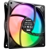 be quiet! Light Wings LX PWM high-speed 120 mm, Sag fan Sort