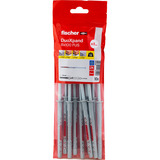 fischer Langskaftet rawlplug DuoXpand 8x100 FUS, Dyvel Lys grå/Rød