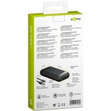 goobay Hurtigopladnings-powerbank 20.000 mAh, Power Bank Sort