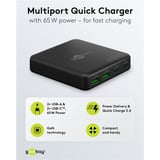 goobay Oplader Sort