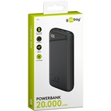 goobay Power Bank Sort