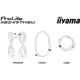 iiyama ProLite XB2497HSU-W1, LED-skærm hvid (mat)