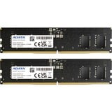 ADATA AD5U48008G-DT hukommelsesmodul 16 GB 2 x 8 GB DDR5 288-pin DIMM Sort, 16 GB, 2 x 8 GB, DDR5, 4800 MHz, 288-pin DIMM