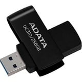 ADATA UC310-256G-RBK, USB-stik Sort