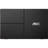 AOC 16G3, Gaming Skærm Sort/Rød