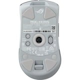 ASUS ROG Keris Wireless AimPoint mus Spil Højre hånd RF Wireless + Bluetooth + USB Type-C Optisk 36000 dpi, Gaming mus Hvid, Højre hånd, Optisk, RF Wireless + Bluetooth + USB Type-C, 36000 dpi, Hvid