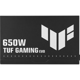 ASUS TUF-GAMING-650B-EVO, PC strømforsyning Sort