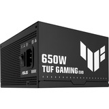 ASUS TUF-GAMING-650B-EVO, PC strømforsyning Sort