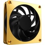 Alphacool Apex Stealth Metal Power 120mm Lüfter 3000rpm, Sag fan Guld/Sort
