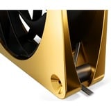 Alphacool Apex Stealth Metal Power 120mm Lüfter 3000rpm, Sag fan Guld/Sort