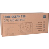 Alphacool Core Ocean T38 AIO 420mm, Vandkøling Sort