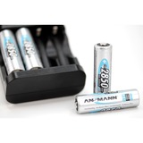 Ansmann 5035202 husholdningsbatteri Genopladeligt batteri AA Nikkel-Metalhydrid (NiMH) Blå, Genopladeligt batteri, AA, Nikkel-Metalhydrid (NiMH), 1,2 V, 2 stk, 2850 mAh