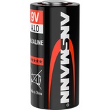 Ansmann A 10 Engangsbatteri 9V Alkaline Engangsbatteri, 9V, Alkaline, 9 V, 1 stk, Orange