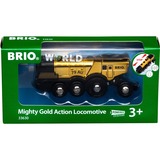 BRIO Goldene Batterielok mit Licht und Sound, Spil køretøj Goldene Batterielok mit Licht und Sound, 0,3 År