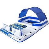 Bestway 43105 pool og strand flyder Blå, Hvid Mønster Vinyl Flydende ø, Luftmadras Hvid/Blå, Blå, Hvid, Flydende ø, Mønster, Vinyl, 540 kg, Kina