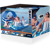 Bestway 43105 pool og strand flyder Blå, Hvid Mønster Vinyl Flydende ø, Luftmadras Hvid/Blå, Blå, Hvid, Flydende ø, Mønster, Vinyl, 540 kg, Kina