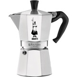 Bialetti Moka Express 0,3 L Aluminium, Sort, Espressomaskine Sølv, 0,3 L, Aluminium, Sort, 6 kopper, Aluminium, Moka Express, CE