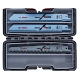 Bosch 2 607 010 901 stiksav, rullesav & sabelsavklinge Saber savklinge 15 stk, Savklinge sæt Saber savklinge, Metal, Træ, Sort, Grå, 15 stk