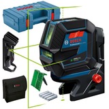Bosch GCL 2-50 G Professional Linje-/punktniveau 15 m, Kryds- & linjelaser Blå/Sort, 15 m, 0,3 mm/m, 4°, 50 m, 4 sek./side, Grøn