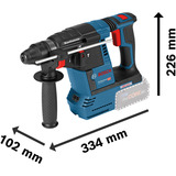 Bosch Kombisæt batteridrevet bore-/skruemaskine 18 volt 65 + borehammer 18 volt 26 med 2 batterier 5 Ah og oplader Kit