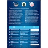 Braun Pro 3 3900N Gift Edition Voksen Roterende, pulserende tandbørste Sort, Lyserød, El-tandbørste Sort/Pink, Voksen, Roterende, pulserende tandbørste, Daglig pleje, Sensitiv, Blegning, Sort, Lyserød, Batteri, Indbygget batteri