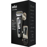 Braun Series 9 Pro 9425s Folie shaver Trimmer Metallic grafit/Sølv, Folie shaver, Metallic, Opladning, Batteri, Lithium-Ion (Li-Ion), 60 min.