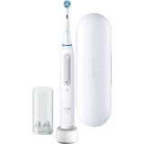 Braun iO Series 4 Quite Voksen Roterende tandbørste Hvid, El-tandbørste Hvid, Voksen, Roterende tandbørste, Daglig pleje, Sensitiv, Super sensitive, Hvid, Hvid, Rund