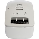 Brother QL-600G etiketprinter Direkte termisk Farve 300 x 600 dpi 71 mm/sek. Kabel & trådløs DK Hvid/grå, DK, Direkte termisk, 300 x 600 dpi, 71 mm/sek., Farve, Kabel & trådløs