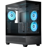 Chieftec GT-01B-OP computeretui Midi Tower Sort, Towerkabinet Sort, Midi Tower, PC, Sort, ATX, micro ATX, Mini-ITX, Spil, Flere