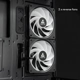 Chieftec GT-01B-OP computeretui Midi Tower Sort, Towerkabinet Sort, Midi Tower, PC, Sort, ATX, micro ATX, Mini-ITX, Spil, Flere