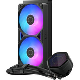 Cooler Master MasterLiquid 240 Atmos II Pixel LED, Vandkøling Sort