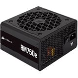 Corsair RM750e 750 Watt 80 Plus Gold Renoveret, PC strømforsyning Sort
