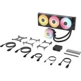 Corsair iCUE LINK TITAN II 360 RX RGB, Vandkøling Sort