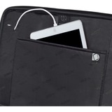 DICOTA Eco Top Traveller SELECT taske og etui til notebook 39,6 cm (15.6") Brevtaske Sort, Laptop Sort, Brevtaske, 39,6 cm (15.6"), Skulderrem, 800 g
