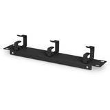 Digitus 10" patchpanel til netværks- og serverskabe, Kabelføring Sort