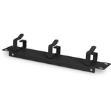 Digitus 10" patchpanel til netværks- og serverskabe, Kabelføring Sort