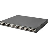 Digitus 24-port/Ethernet/PoE+ injektor/370W, Switch Sort