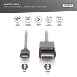Digitus AK-300333-020-S, Kabel Sort